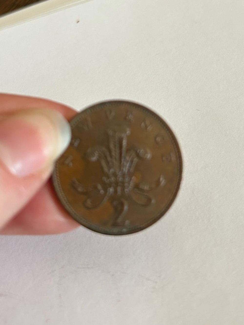 Vintage 2 pence Coin - 1971